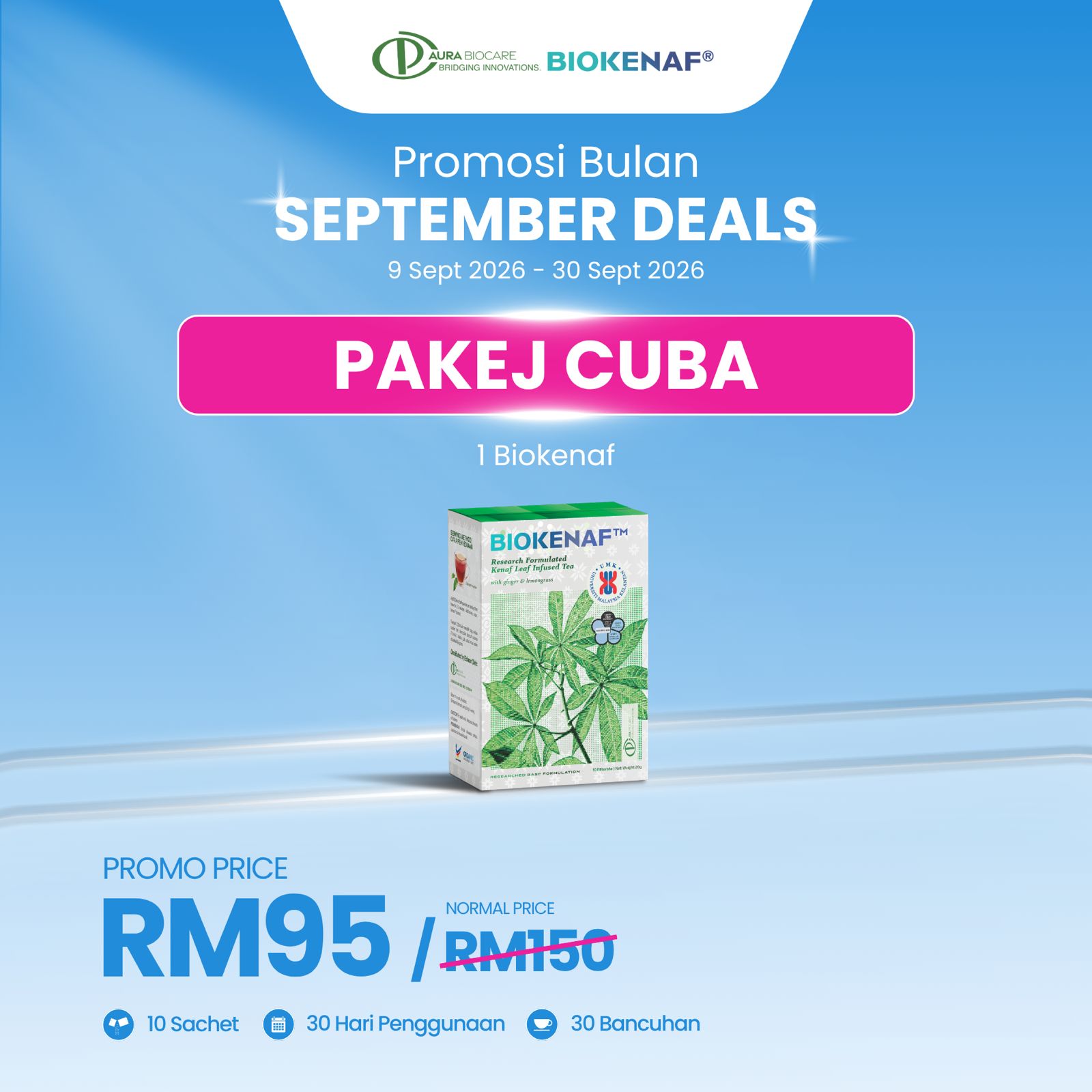 Pakej Cuba (1 Biokenaf)